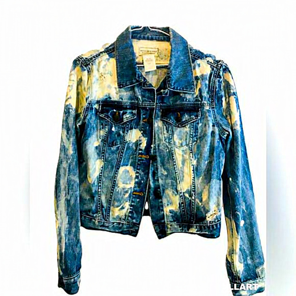Denim and‎ Supply bleach wash jean jacket